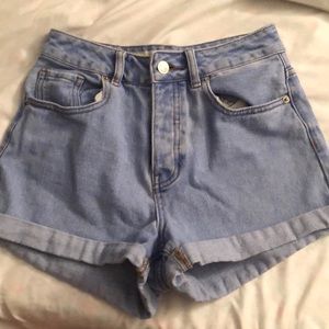 Pacsun brandy Melville high waisted shorts size 25